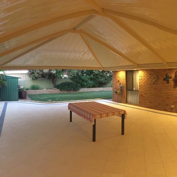 Hipped Gable Patio (Flatdek Roof 2) | Patio Designs