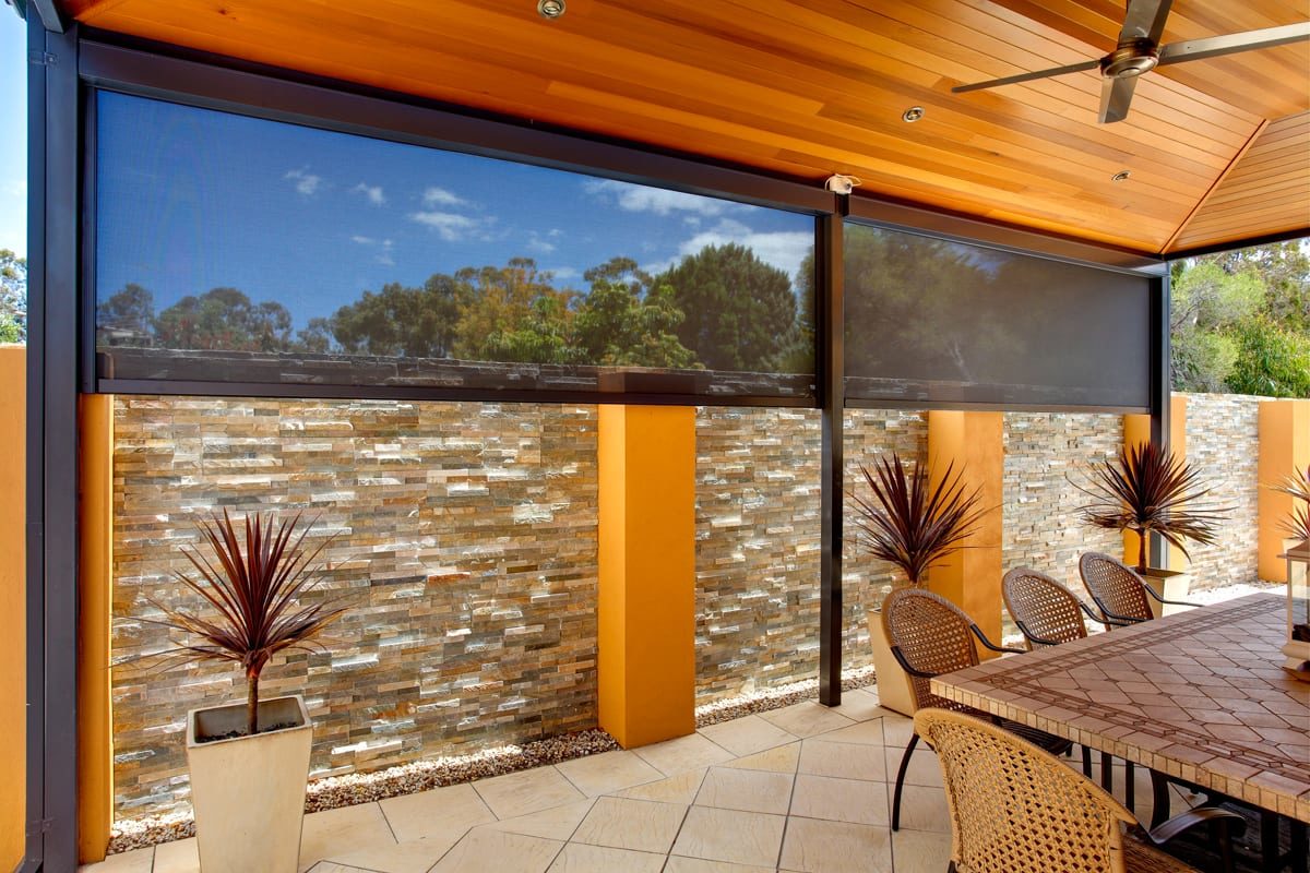 Outdoor Patio Blinds Outdoor World Perth & Western Australia