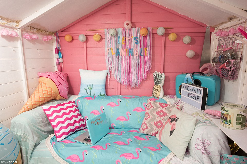 Beautiful, Colourful She Shed